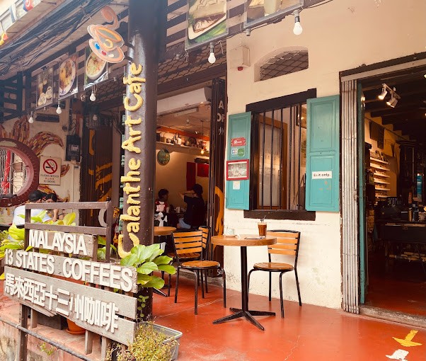 Calanthe Art Cafe best coffee shop in melaka for breakfast