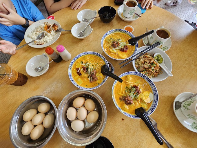 Kedai minuman Siang Chiang famous breakfast in melaka